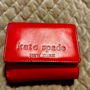Leather Kate Spade wallet